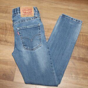 Boy's LEVIS Size 10 Regular 511 Adjustable Waist Denim Jeans